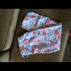 Flamingo pajama pants